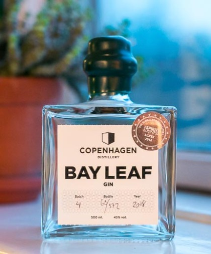 Copenhagen Distillery Bay Leaf Gin. Photo by Michael Sperling.