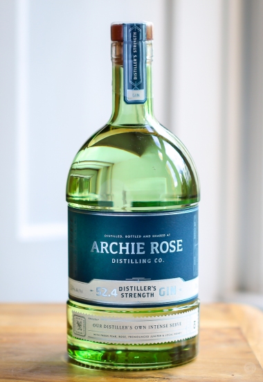 Archie Rose Distiller’s Strength Gin. Photo by Michael Sperling.